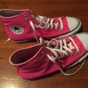 Men’s Hot Pink Converse All Stars